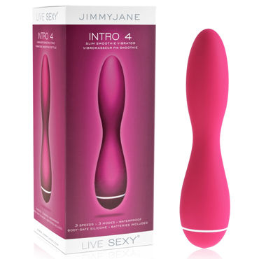 JimmyJane Intro 4, розовый - Вибратор эргономичной формы - купить в секс шопе JimmyJane Intro 4, розовый - Вибратор эргономичной формы - купить в секс шопе