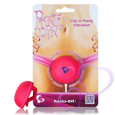 Rocks Off Panty Pin - Минивибратор на трусики - купить в секс шопе Rocks Off Panty Pin - Минивибратор на трусики - купить в секс шопе