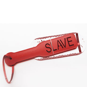 Пикантные штучки Шлепалка Slave, С надписью Пикантные штучки Шлепалка Slave, С надписью