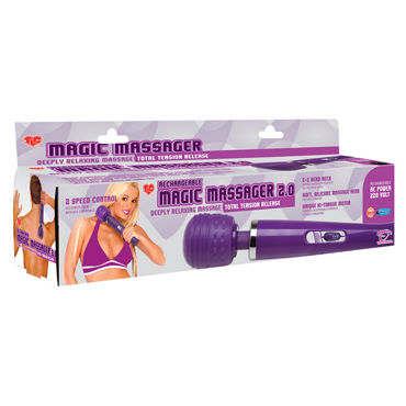 Topco TLC Rechargeable Magic Massager - Массажер для тела - купить в секс шопе Topco TLC Rechargeable Magic Massager - Массажер для тела - купить в секс шопе
