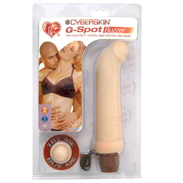 Topco CyberSkin G-Spot Buzzer, телесный - фото, отзывы Topco CyberSkin G-Spot Buzzer, телесный - фото, отзывы
