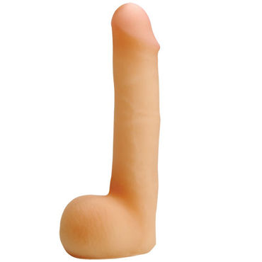 Topco CyberSkin SlimLine CyberCock with Balls, Реалистичный фаллоимитатор Topco CyberSkin SlimLine CyberCock with Balls, Реалистичный фаллоимитатор