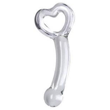 Topco TLC CyberGlass Hearts Delight, Стимулятор для точки G Topco TLC CyberGlass Hearts Delight, Стимулятор для точки G