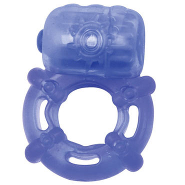 Topco Climax Juicy Rings, голубой, Эрекционное кольцо с вибрацией Topco Climax Juicy Rings, голубой, Эрекционное кольцо с вибрацией