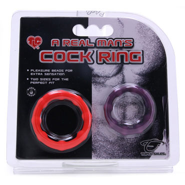 Topco TLC A Real Mans Cock Ring - подробные фото в секс шопе Condom-Shop Topco TLC A Real Mans Cock Ring - подробные фото в секс шопе Condom-Shop