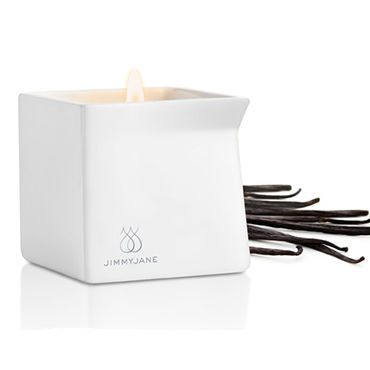 JimmyJane Afterglow Massage Candle Dark Vanilla, 125г, Свеча для массажа с ароматом темной ванили JimmyJane Afterglow Massage Candle Dark Vanilla, 125г, Свеча для массажа с ароматом темной ванили