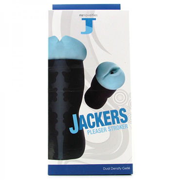 NS Novelties Jackers Pleaser Stroker, голубой - фото, отзывы NS Novelties Jackers Pleaser Stroker, голубой - фото, отзывы