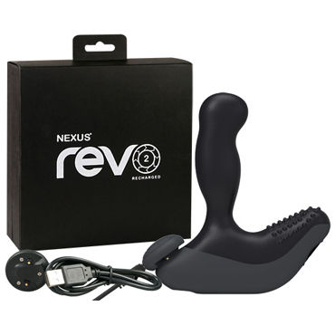 Nexus Revo2, черный, Инновационный массажер простаты и другие товары Nexus с фото Nexus Revo2, черный, Инновационный массажер простаты и другие товары Nexus с фото