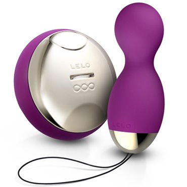 Lelo Hula Beads, фиолетовый, Вагинальные виброшарики c ротацией и дистанционным управлением Lelo Hula Beads, фиолетовый, Вагинальные виброшарики c ротацией и дистанционным управлением
