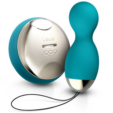Lelo Hula Beads, голубые, Вагинальные виброшарики c ротацией и дистанционным управлением Lelo Hula Beads, голубые, Вагинальные виброшарики c ротацией и дистанционным управлением