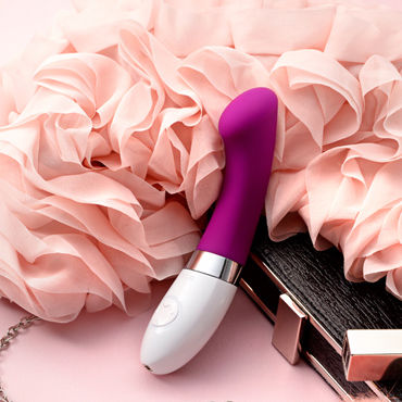 Lelo Gigi 2, фиолетовый - Перезаряжаемый вибратор для стимуляции точки G - купить в секс шопе Lelo Gigi 2, фиолетовый - Перезаряжаемый вибратор для стимуляции точки G - купить в секс шопе