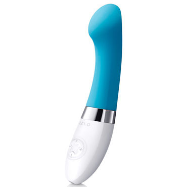 Lelo Gigi 2, голубой, Перезаряжаемый вибратор для стимуляции точки G Lelo Gigi 2, голубой, Перезаряжаемый вибратор для стимуляции точки G