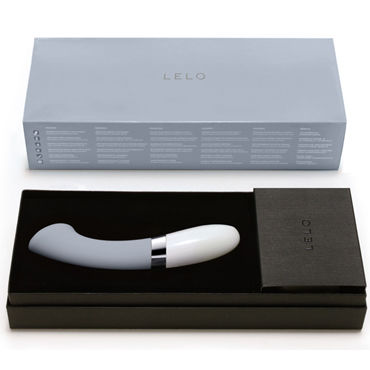 Lelo Gigi 2, серый, Перезаряжаемый вибратор для стимуляции точки G и другие товары Lelo с фото Lelo Gigi 2, серый, Перезаряжаемый вибратор для стимуляции точки G и другие товары Lelo с фото
