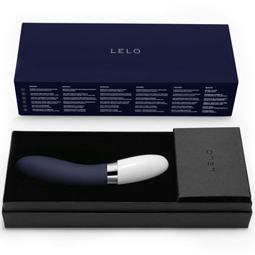 Lelo Liv 2, синий - Мультискоростной перезаряжаемый вибратор унисекс - купить в секс шопе Lelo Liv 2, синий - Мультискоростной перезаряжаемый вибратор унисекс - купить в секс шопе