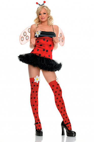 Leg Avenue Божья коровка, Платье с аксессуарами Leg Avenue Божья коровка, Платье с аксессуарами