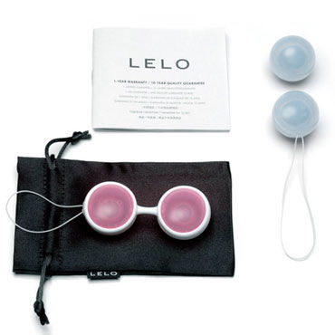 Lelo Luna Beads Mini - Миниатюрные вагинальные шарики с системой выбора оптимального веса - купить в секс шопе Lelo Luna Beads Mini - Миниатюрные вагинальные шарики с системой выбора оптимального веса - купить в секс шопе
