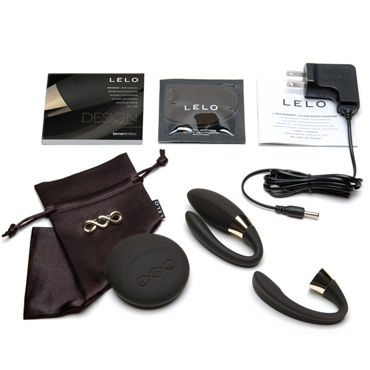 Lelo Tiani 2, черный - Мультискоростной вибратор для пар с дистанционным управлением - купить в секс шопе Lelo Tiani 2, черный - Мультискоростной вибратор для пар с дистанционным управлением - купить в секс шопе