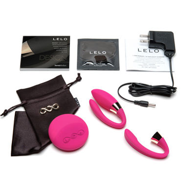 Lelo Tiani 2, розовый - Мультискоростной вибратор для пар с дистанционным управлением - купить в секс шопе Lelo Tiani 2, розовый - Мультискоростной вибратор для пар с дистанционным управлением - купить в секс шопе