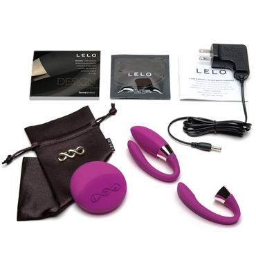 Lelo Tiani 2, фиолетовый - Мультискоростной вибратор для пар с дистанционным управлением - купить в секс шопе Lelo Tiani 2, фиолетовый - Мультискоростной вибратор для пар с дистанционным управлением - купить в секс шопе