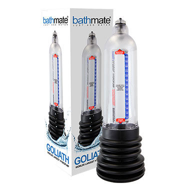 Bathmate Goliath, прозрачный, Гидропомпа для увеличения члена (размер XL) Bathmate Goliath, прозрачный, Гидропомпа для увеличения члена (размер XL)