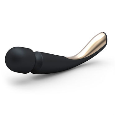 Lelo Smart Wand Medium, черный, Уникальный компактный массажер Lelo Smart Wand Medium, черный, Уникальный компактный массажер