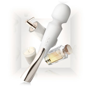 Lelo Smart Wand Medium, белый, Уникальный компактный массажер и другие товары Lelo с фото Lelo Smart Wand Medium, белый, Уникальный компактный массажер и другие товары Lelo с фото