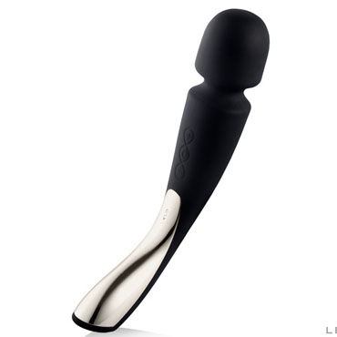 Lelo Smart Wand Large, черный - подробные фото в секс шопе Condom-Shop Lelo Smart Wand Large, черный - подробные фото в секс шопе Condom-Shop