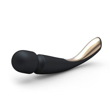 Lelo Smart Wand Large, черный, Профессиональный массажер увеличенного размера Lelo Smart Wand Large, черный, Профессиональный массажер увеличенного размера
