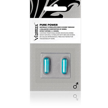 Viamax Pure Power, 2 шт, Возбуждающие капсулы для мужчин Viamax Pure Power, 2 шт, Возбуждающие капсулы для мужчин