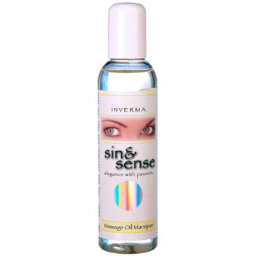 Inverma Sin&Sense Oil Marzipan, 150 мл, Массажное масло с ароматом марципана Inverma Sin&Sense Oil Marzipan, 150 мл, Массажное масло с ароматом марципана