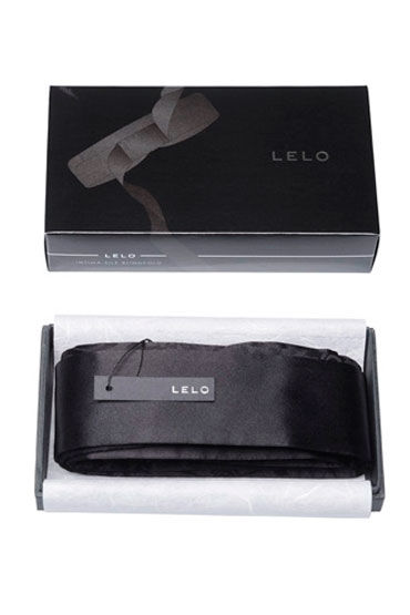 Lelo Intima, черный - Шелковая маска, регулируемого размера - купить в секс шопе Lelo Intima, черный - Шелковая маска, регулируемого размера - купить в секс шопе