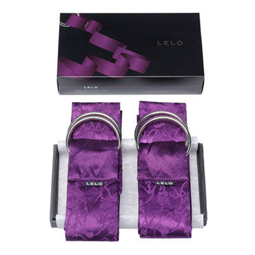 Lelo Boa, фиолетовый - Шелковые ленты для чувственных наслаждений - купить в секс шопе Lelo Boa, фиолетовый - Шелковые ленты для чувственных наслаждений - купить в секс шопе