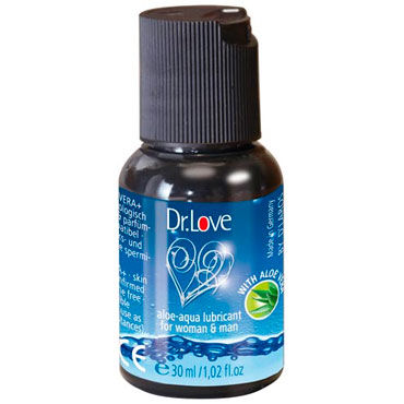 Dr. Love Aloe, 30 мл, Увлажняющий лубрикант на водной основе Dr. Love Aloe, 30 мл, Увлажняющий лубрикант на водной основе