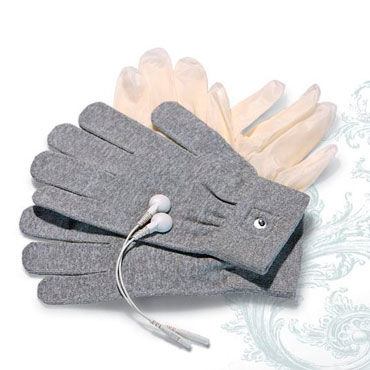 Mystim Magic Gloves, Перчатки для чувственного электромассажа Mystim Magic Gloves, Перчатки для чувственного электромассажа