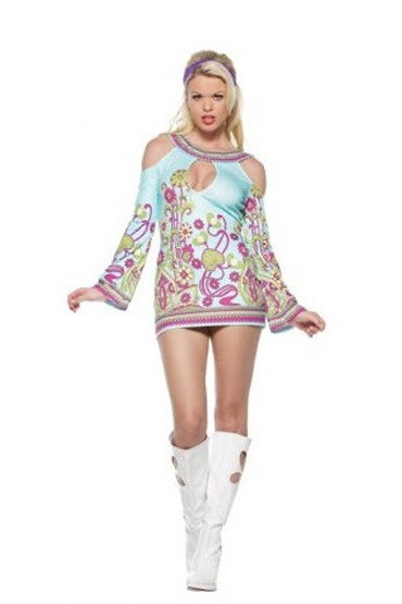 Leg Avenue GROOVY, Платье с лентой на голову Leg Avenue GROOVY, Платье с лентой на голову