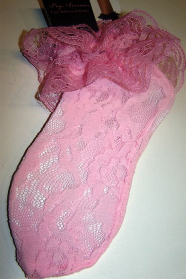 Leg Avenue носочки, розовые, Кружевные Leg Avenue носочки, розовые, Кружевные