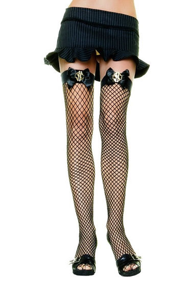 Leg Avenue чулки, Со знаком ''доллар'' на бантиках Leg Avenue чулки, Со знаком ''доллар'' на бантиках