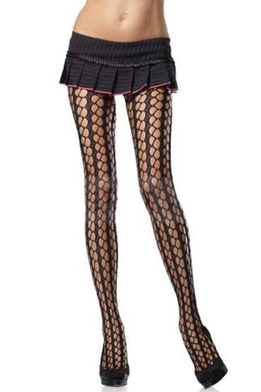 Leg Avenue колготки, черные, Бесшовные, в сеточку Leg Avenue колготки, черные, Бесшовные, в сеточку