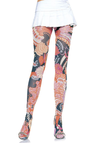 Leg Avenue колготки, С пестрым рисунком Leg Avenue колготки, С пестрым рисунком