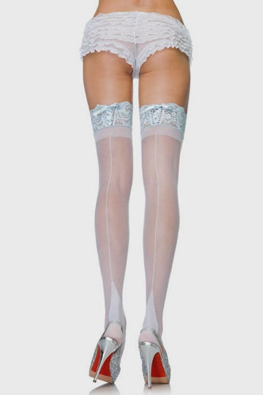 Leg Avenue чулки, С кубинской пяткой Leg Avenue чулки, С кубинской пяткой
