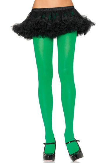 Leg Avenue колготки, зеленые, Плотные, непрозрачные Leg Avenue колготки, зеленые, Плотные, непрозрачные