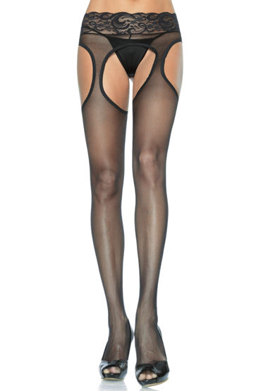 Leg Avenue колготки, С имитацией чулок и пояса Leg Avenue колготки, С имитацией чулок и пояса