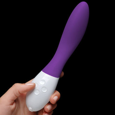 Lelo Mona 2, фиолетовый - Перезаряжаемый вибромассажер для стимуляции точки G, водонепроницаемый - купить в секс шопе Lelo Mona 2, фиолетовый - Перезаряжаемый вибромассажер для стимуляции точки G, водонепроницаемый - купить в секс шопе