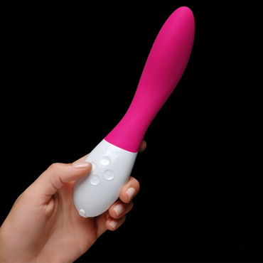 Lelo Mona 2, розовый - Перезаряжаемый вибромассажер для стимуляции точки G, водонепроницаемый - купить в секс шопе Lelo Mona 2, розовый - Перезаряжаемый вибромассажер для стимуляции точки G, водонепроницаемый - купить в секс шопе