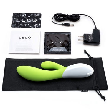 Lelo Ina 2, зеленый - Перезаряжаемый вибромассажер для стимуляции клитора и точки G, водонепроницаемый - купить в секс шопе Lelo Ina 2, зеленый - Перезаряжаемый вибромассажер для стимуляции клитора и точки G, водонепроницаемый - купить в секс шопе