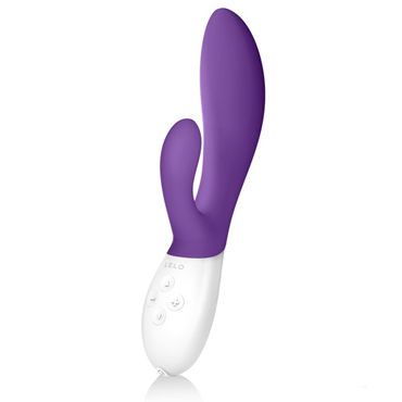 Lelo Ina 2, фиолетовый, Перезаряжаемый вибромассажер для стимуляции клитора и точки G, водонепроницаемый Lelo Ina 2, фиолетовый, Перезаряжаемый вибромассажер для стимуляции клитора и точки G, водонепроницаемый