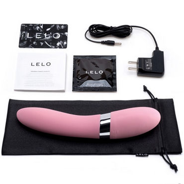 Lelo Elise 2, розовый - Водонепроницаемый вибромассажер точки G с двумя моторчиками - купить в секс шопе Lelo Elise 2, розовый - Водонепроницаемый вибромассажер точки G с двумя моторчиками - купить в секс шопе