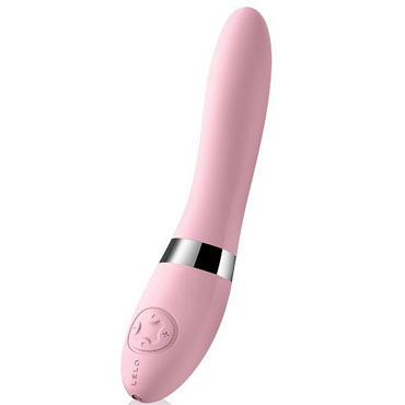 Lelo Elise 2, розовый, Водонепроницаемый вибромассажер точки G с двумя моторчиками Lelo Elise 2, розовый, Водонепроницаемый вибромассажер точки G с двумя моторчиками