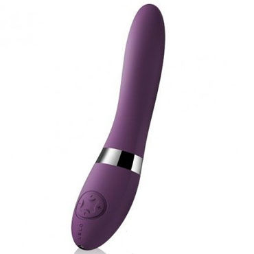 Lelo Elise 2, фиолетовый, Водонепроницаемый вибромассажер точки G с двумя моторчиками Lelo Elise 2, фиолетовый, Водонепроницаемый вибромассажер точки G с двумя моторчиками