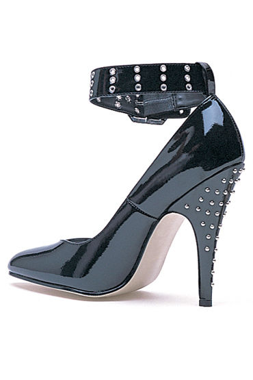 Ellie Shoes Anita, черный, Туфли с заклепками, каблук 12,7 см Ellie Shoes Anita, черный, Туфли с заклепками, каблук 12,7 см